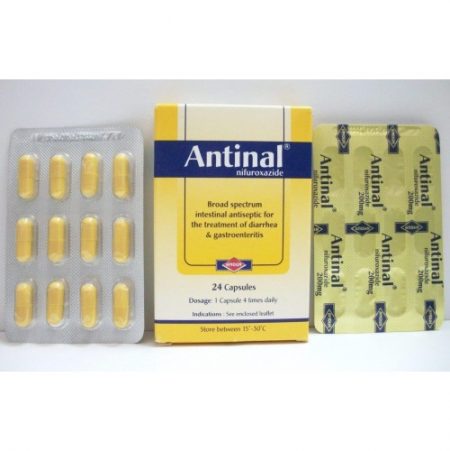 موانع استعمال دواء انتينال شراب Antinal Syrup